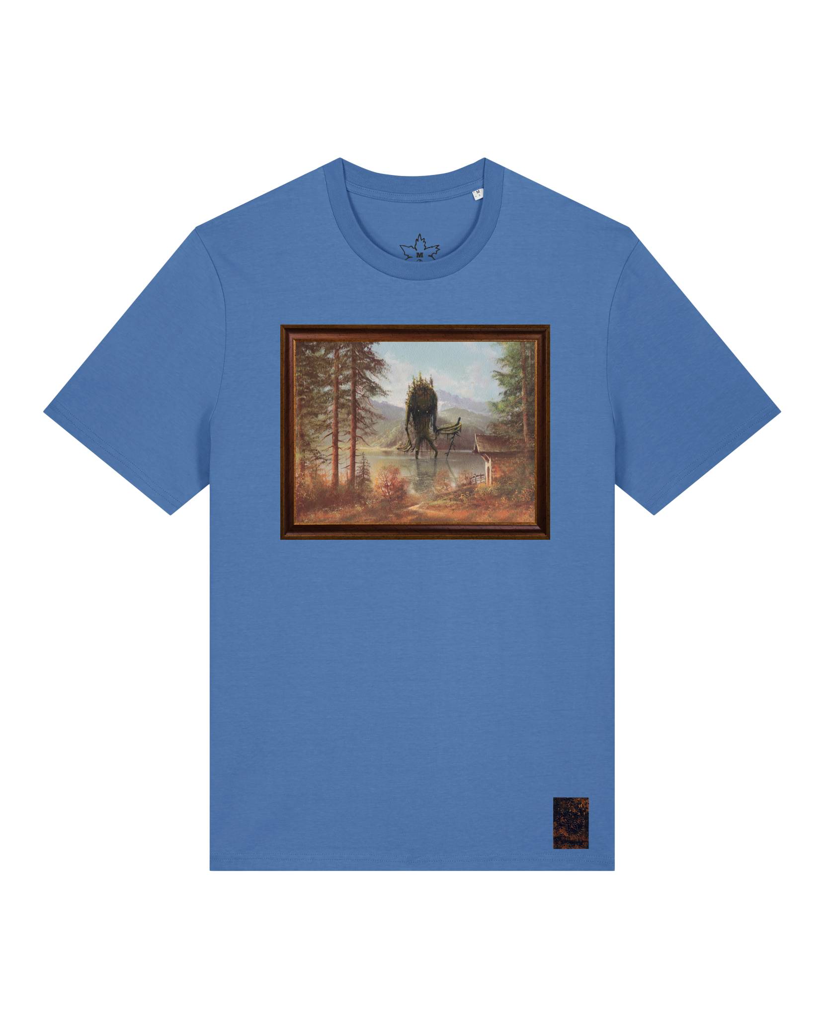 bio-unisex-medium fit-tshirt-herbst im riesengebirge-sttu169-hortensie-front