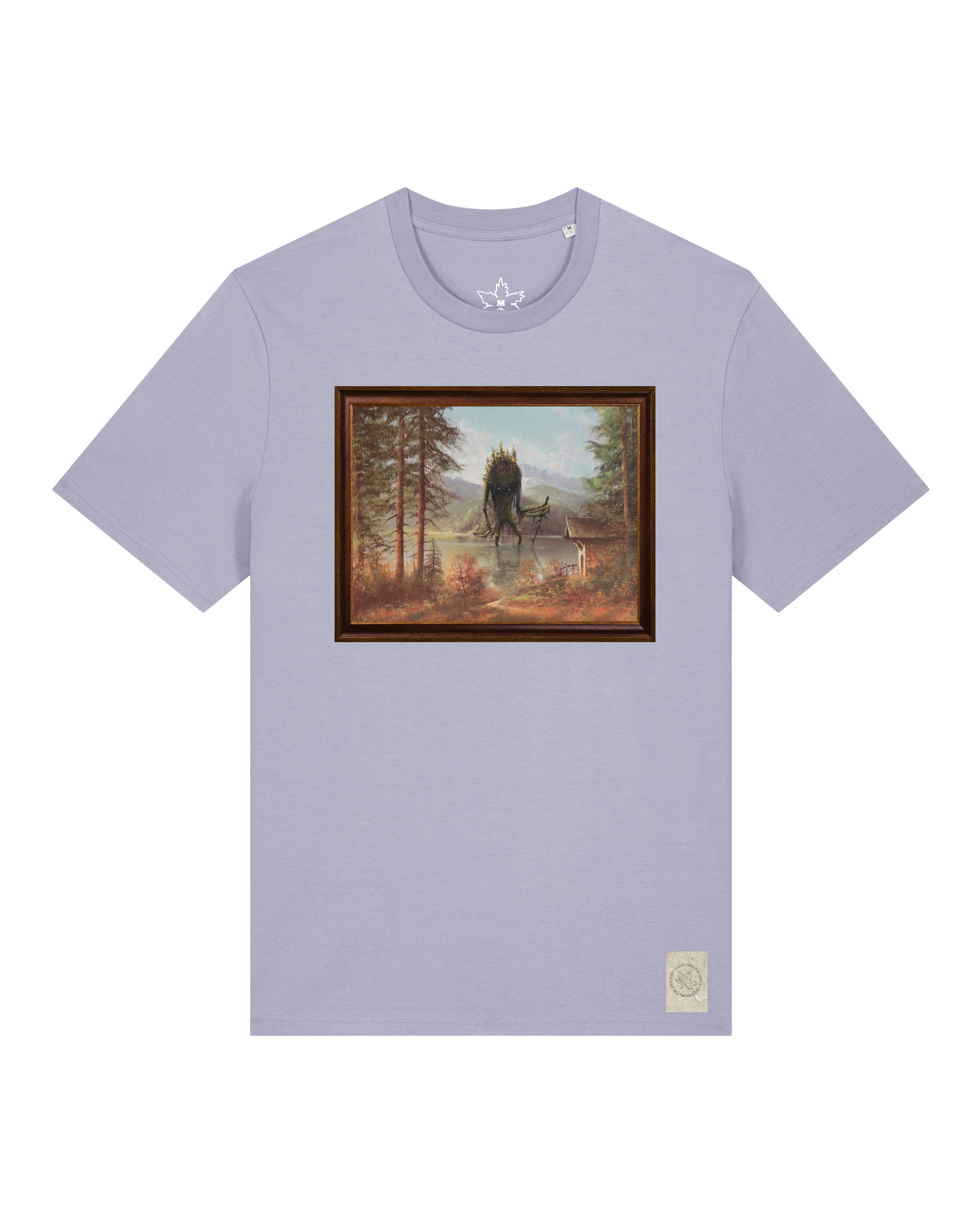 bio-unisex-medium fit-tshirt-herbst im riesengebirge-sttu169-lavender-front