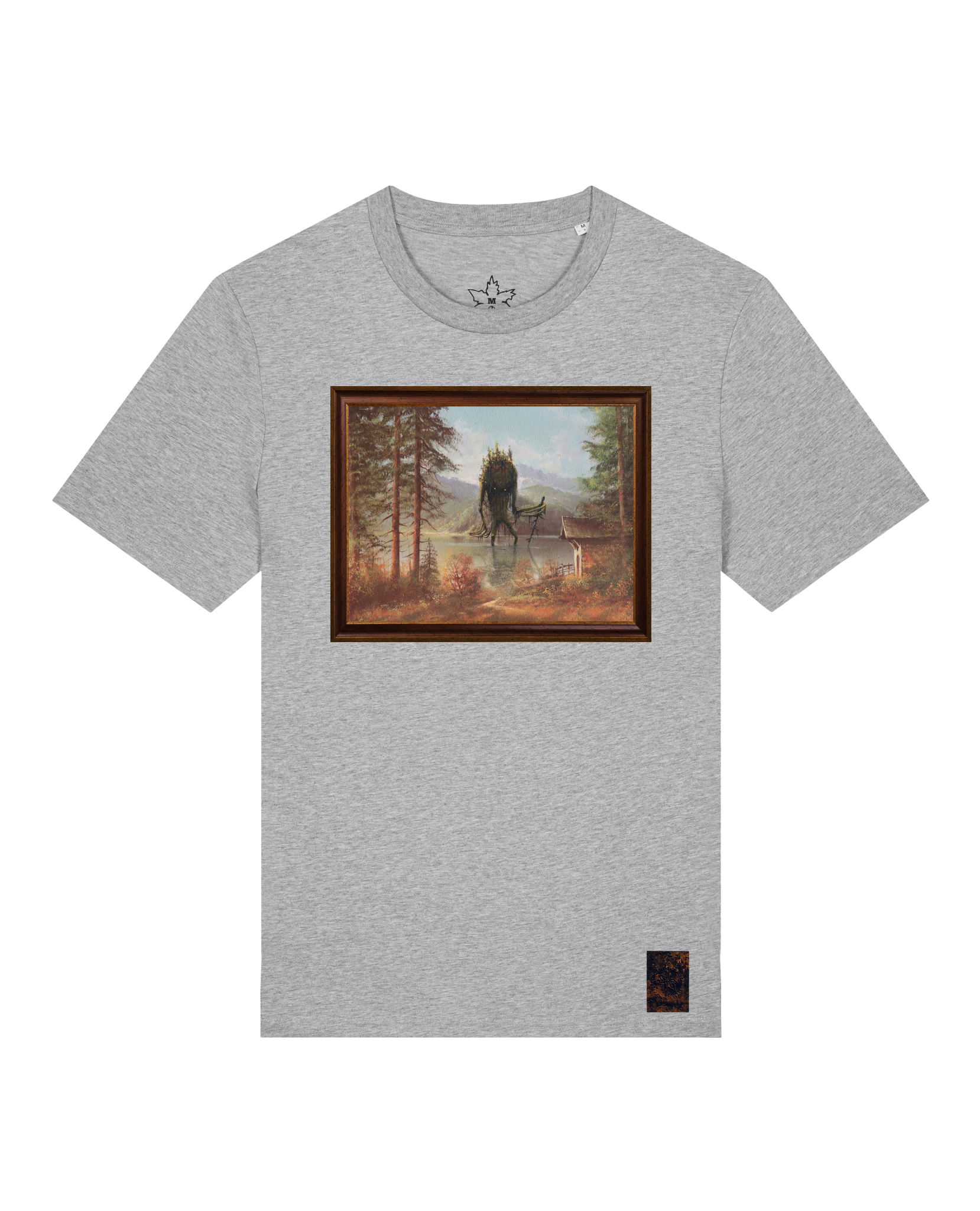 bio-unisex-medium fit-tshirt-herbst im riesengebirge-sttu169-mausgrau-front