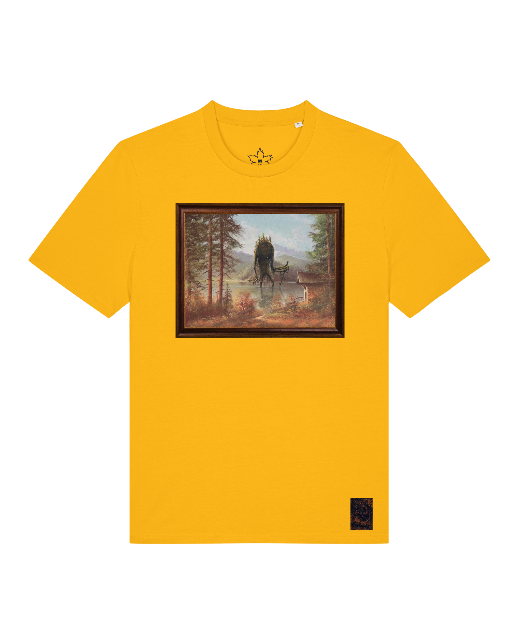 bio-unisex-medium fit-tshirt-herbst im riesengebirge-sttu169-sonnenblume-front