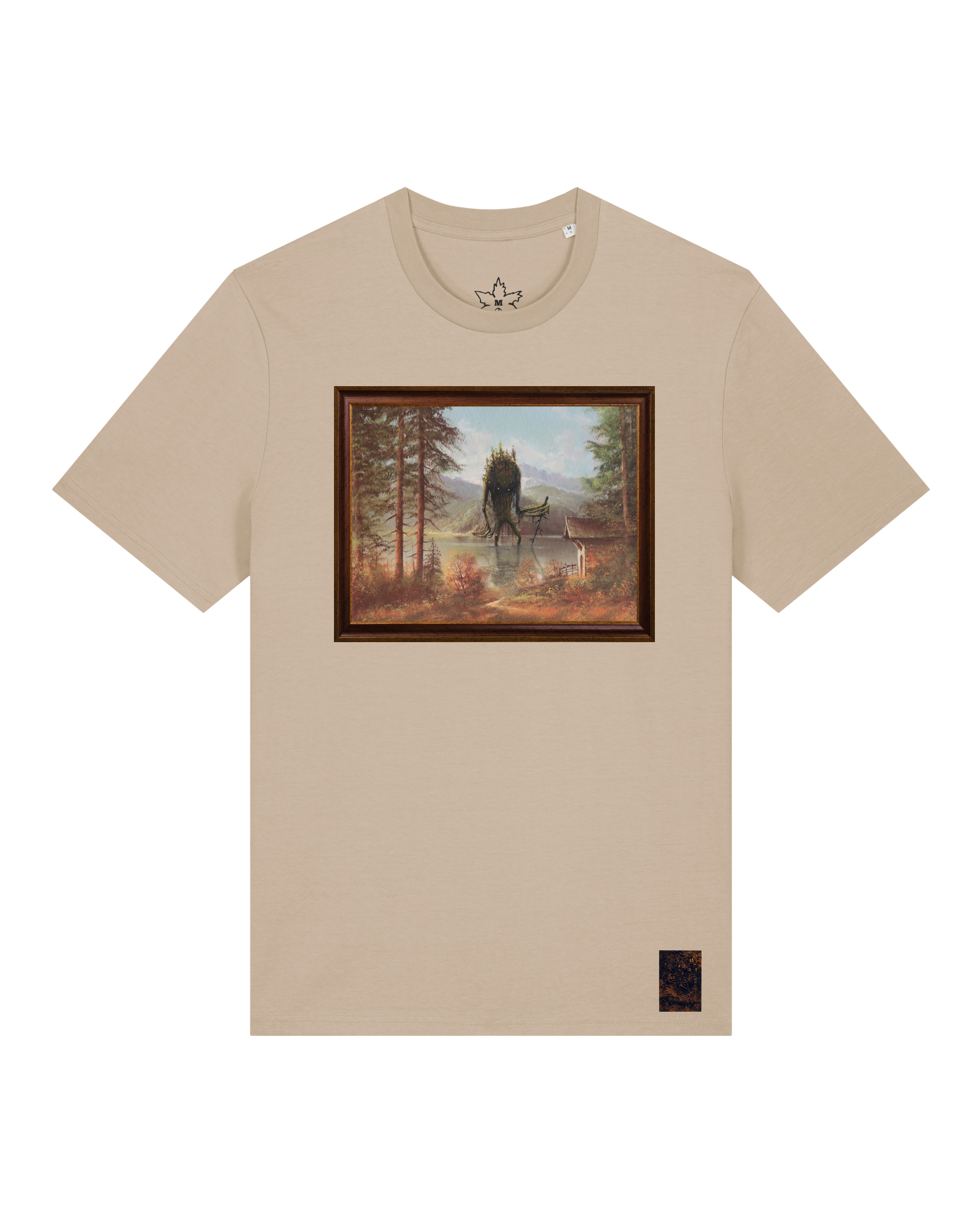 bio-unisex-medium fit-tshirt-herbst im riesengebirge-sttu169-treibsand-front