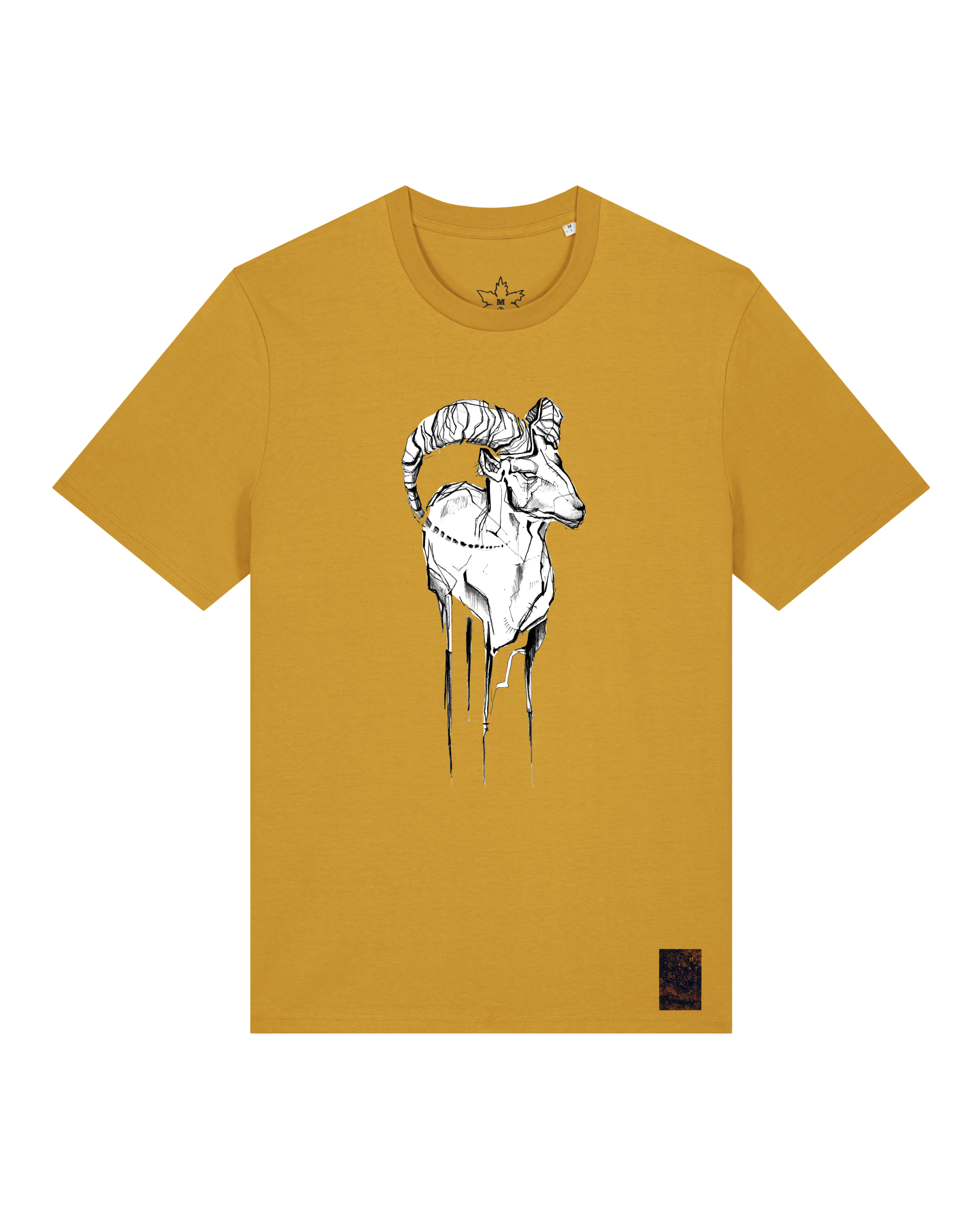 bio-unisex-medium fit-tshirt-ibex-sttu169-senf-front