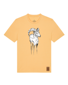bio-unisex-medium fit-tshirt-ibex-sttu169-senfkorn-front