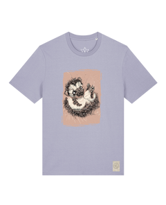 bio-unisex-medium fit-tshirt-igel-sttu169-lavender-front