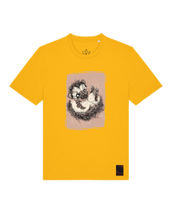 bio-unisex-medium fit-tshirt-igel-sttu169-sonnenblume-front