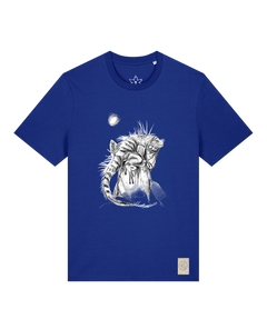 bio-unisex-medium fit-tshirt-iguana-sttu169-kornblume-front