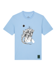 bio-unisex-medium fit-tshirt-iguana-sttu169-lagune-front
