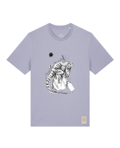 bio-unisex-medium fit-tshirt-iguana-sttu169-lavender-front