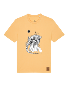 bio-unisex-medium fit-tshirt-iguana-sttu169-senfkorn-front