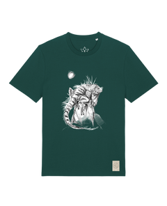 bio-unisex-medium fit-tshirt-iguana-sttu169-spirulina-front