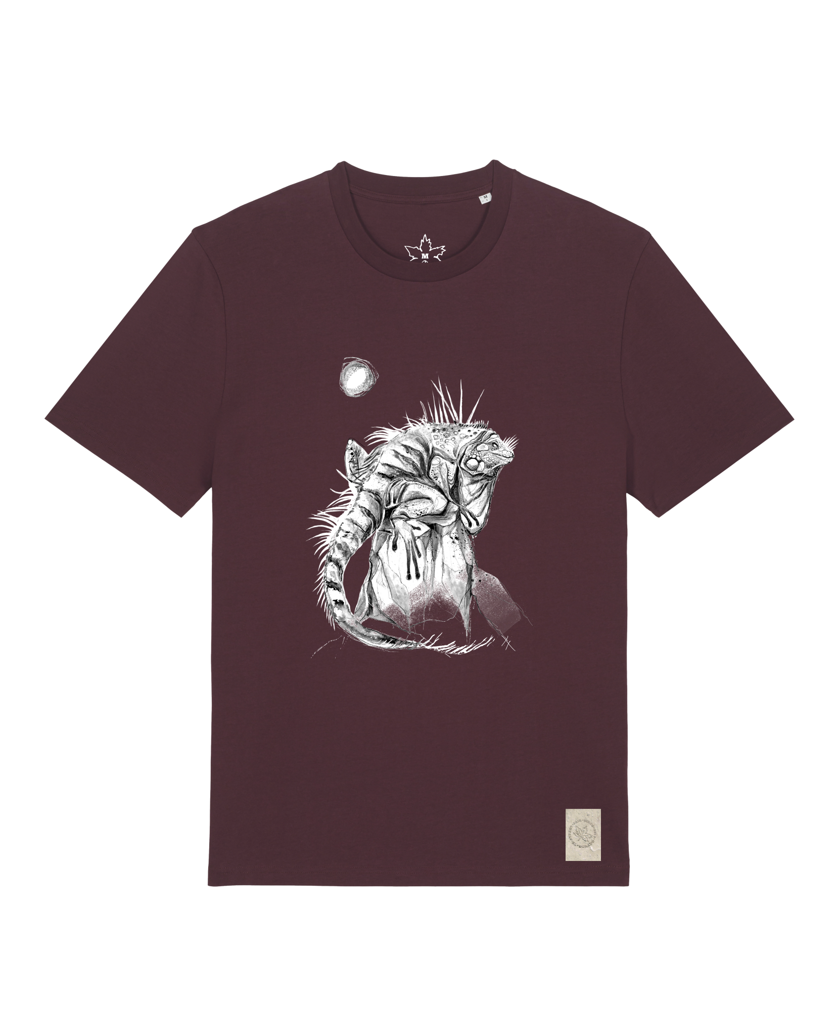 bio-unisex-medium fit-tshirt-iguana-sttu169-zartbitter-front