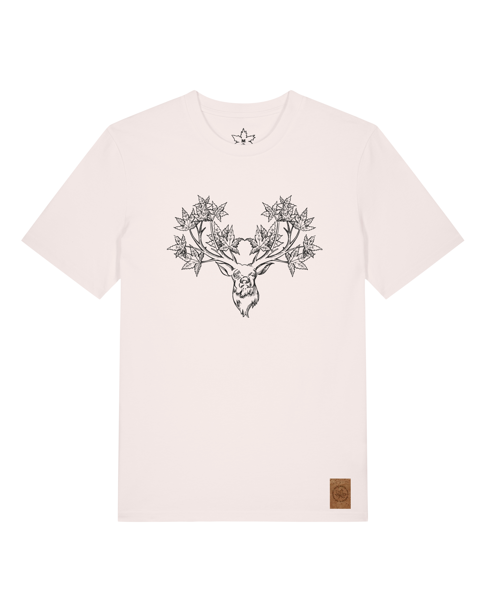 bio-unisex-medium fit-tshirt-king of wood-sttu169-baumwollblute-front