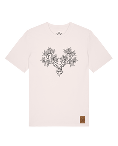 bio-unisex-medium fit-tshirt-king of wood-sttu169-baumwollblute-front