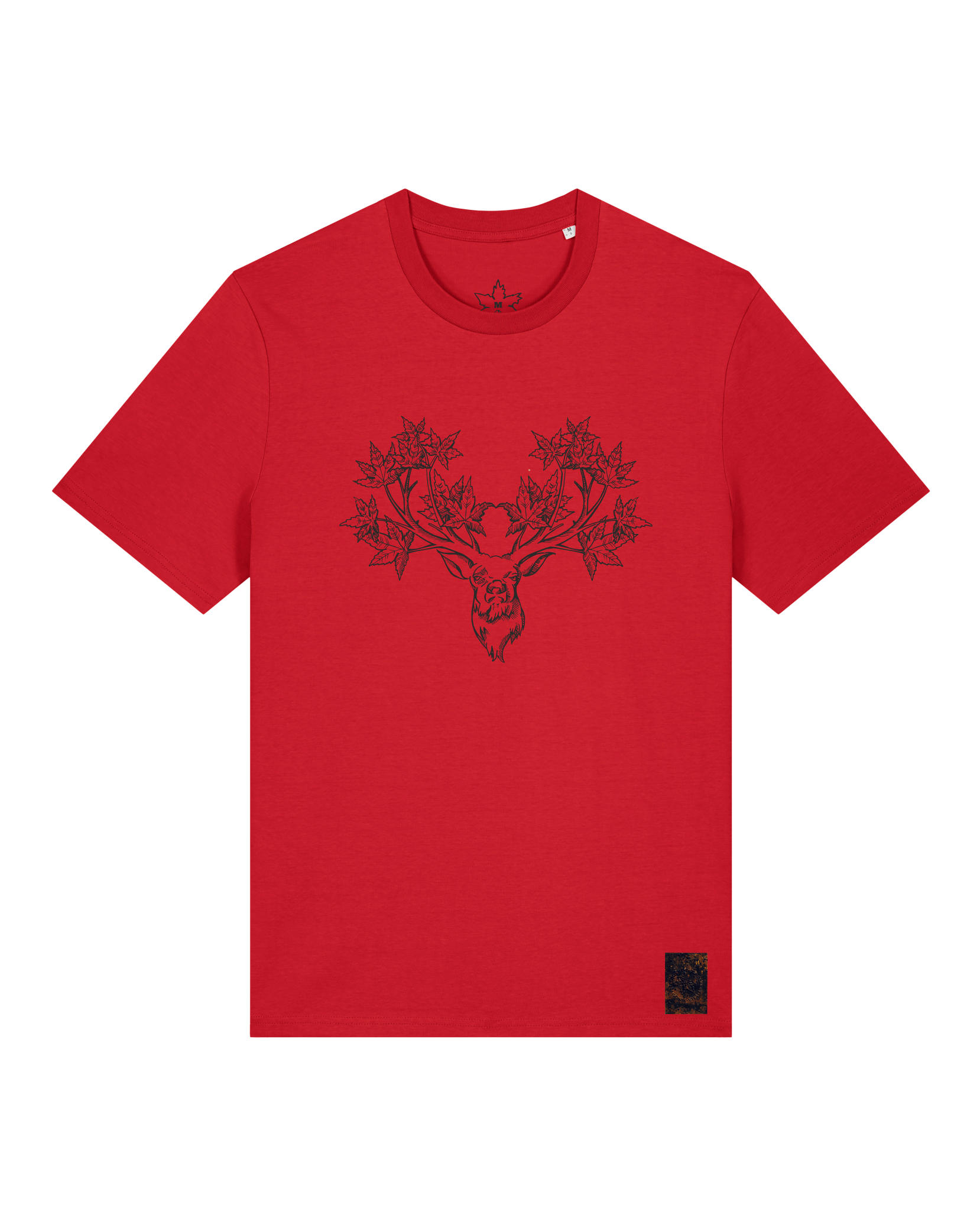 bio-unisex-medium fit-tshirt-king of wood-sttu169-erdbeere-front
