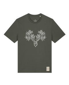 bio-unisex-medium fit-tshirt-king of wood-sttu169-grunkohl-front