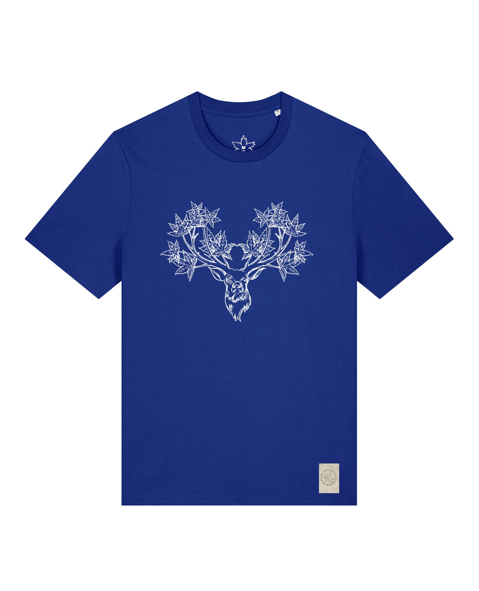 bio-unisex-medium fit-tshirt-king of wood-sttu169-kornblume-front