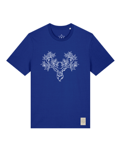 bio-unisex-medium fit-tshirt-king of wood-sttu169-kornblume-front