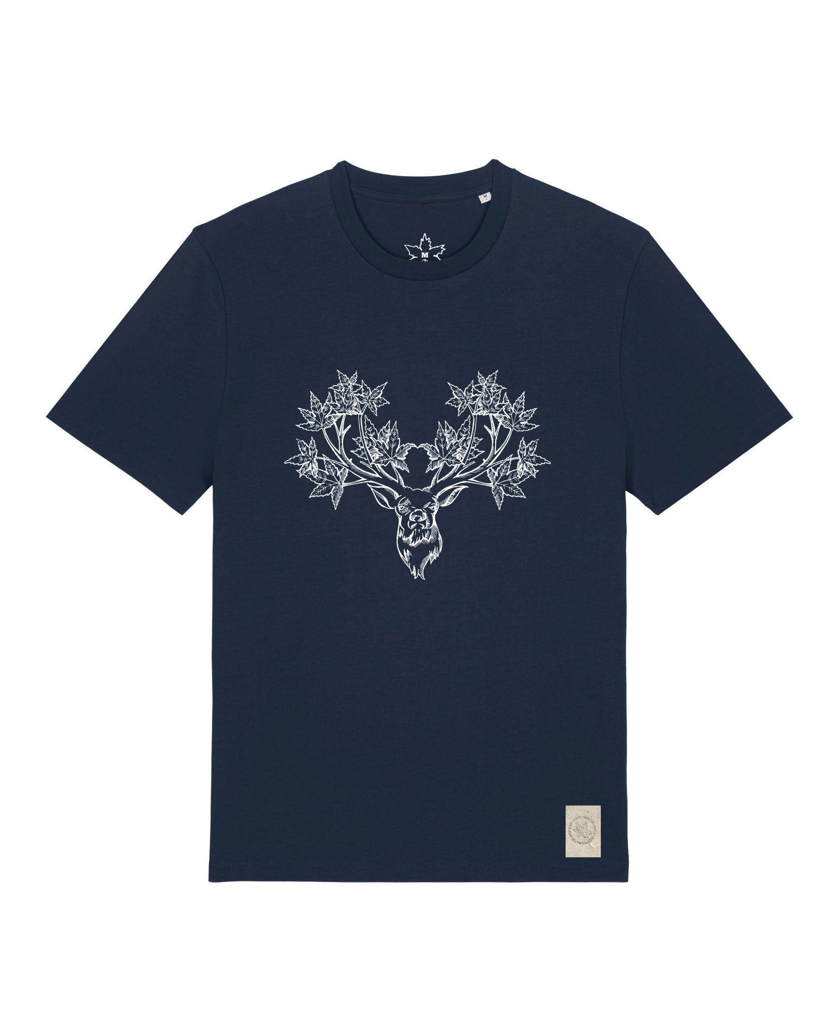 bio-unisex-medium fit-tshirt-king of wood-sttu169-marine-front