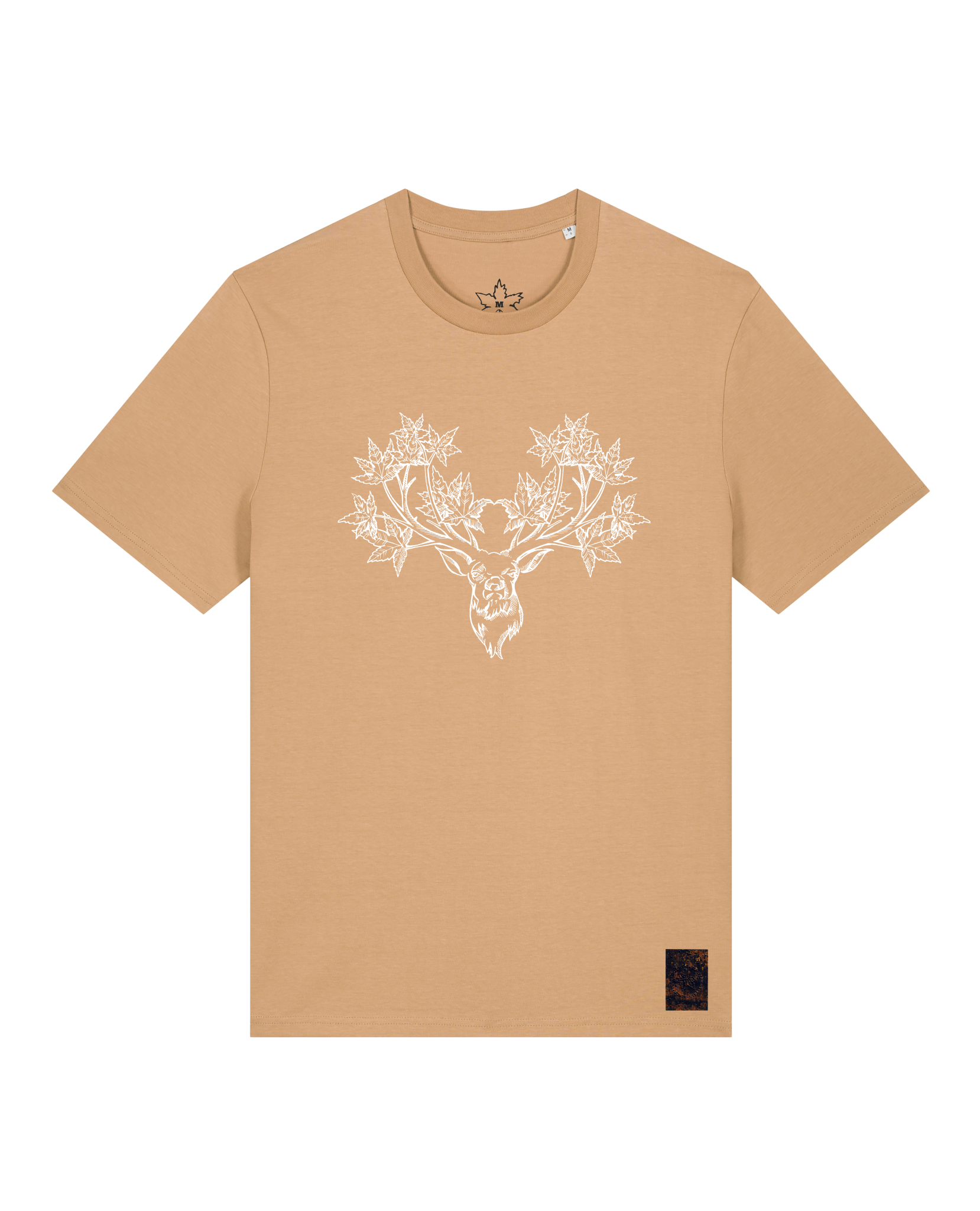 bio-unisex-medium fit-tshirt-king of wood-sttu169-meersand-front