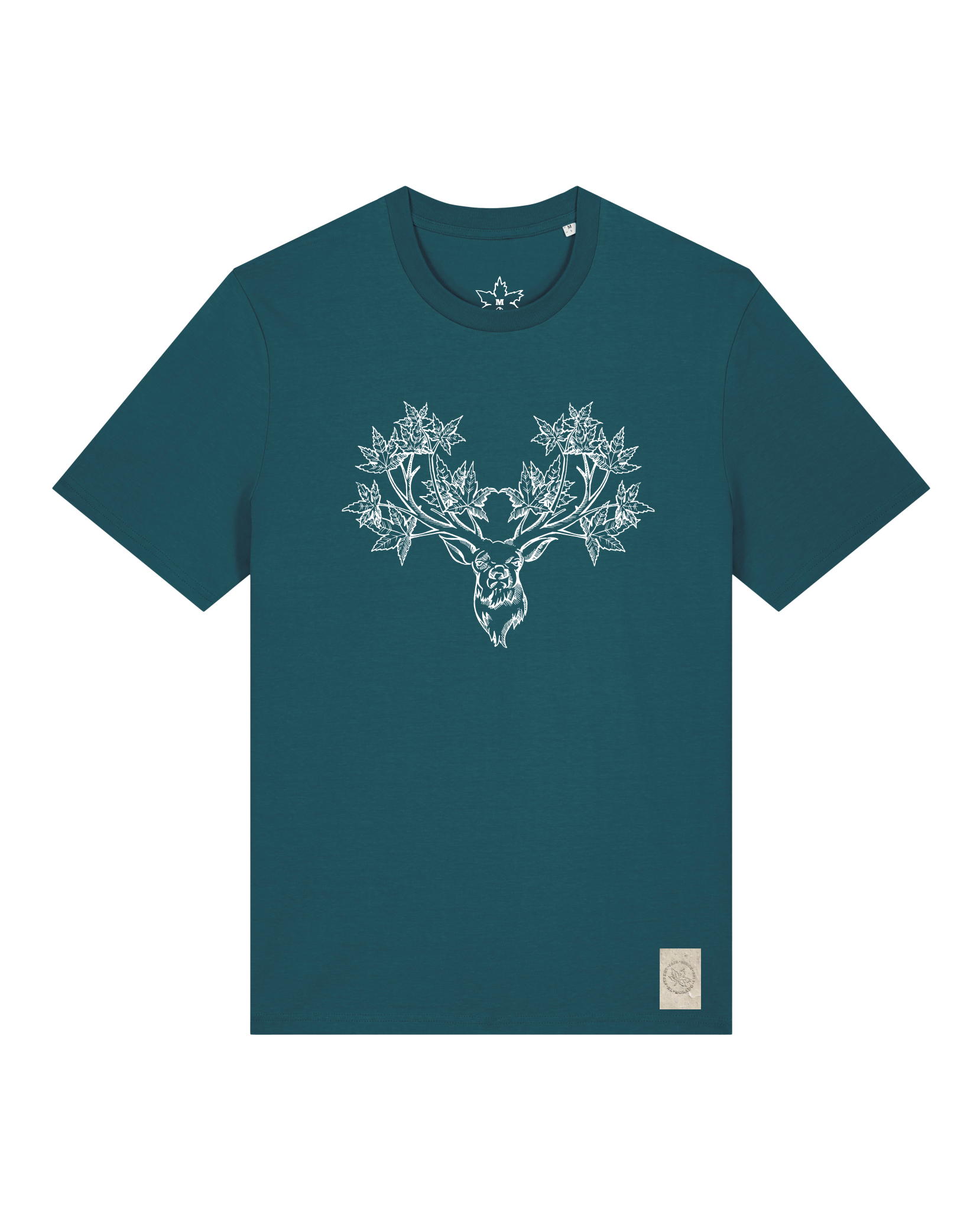 bio-unisex-medium fit-tshirt-king of wood-sttu169-nordmanntanne-front