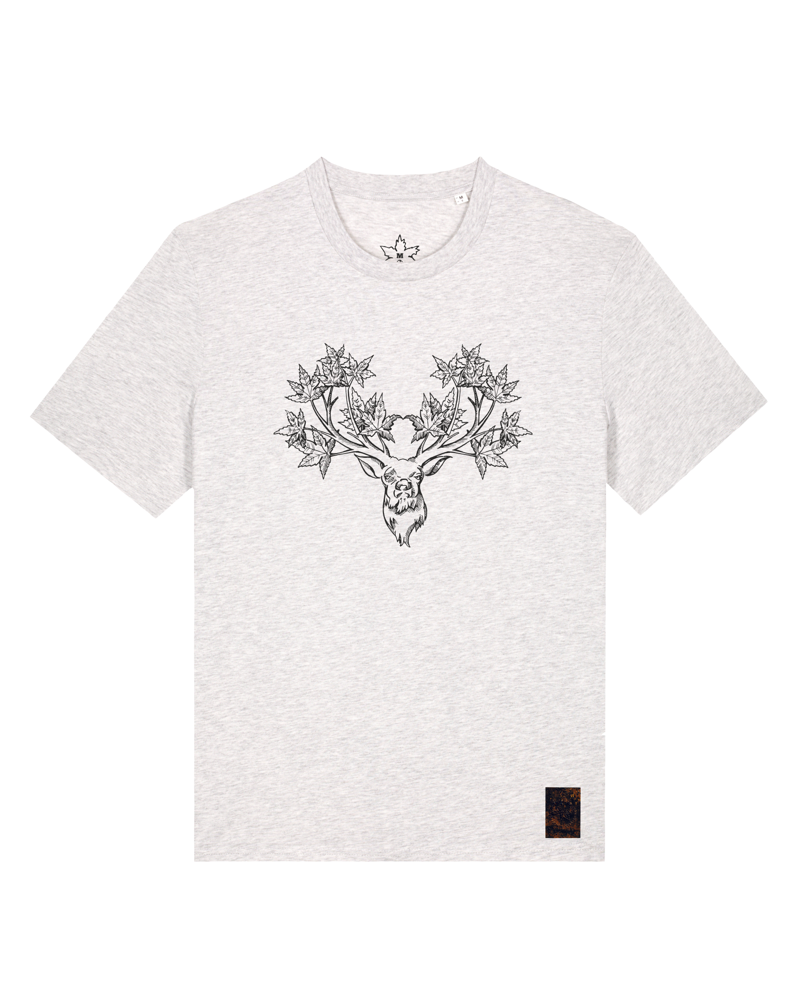 bio-unisex-medium fit-tshirt-king of wood-sttu169-rennmaus-front