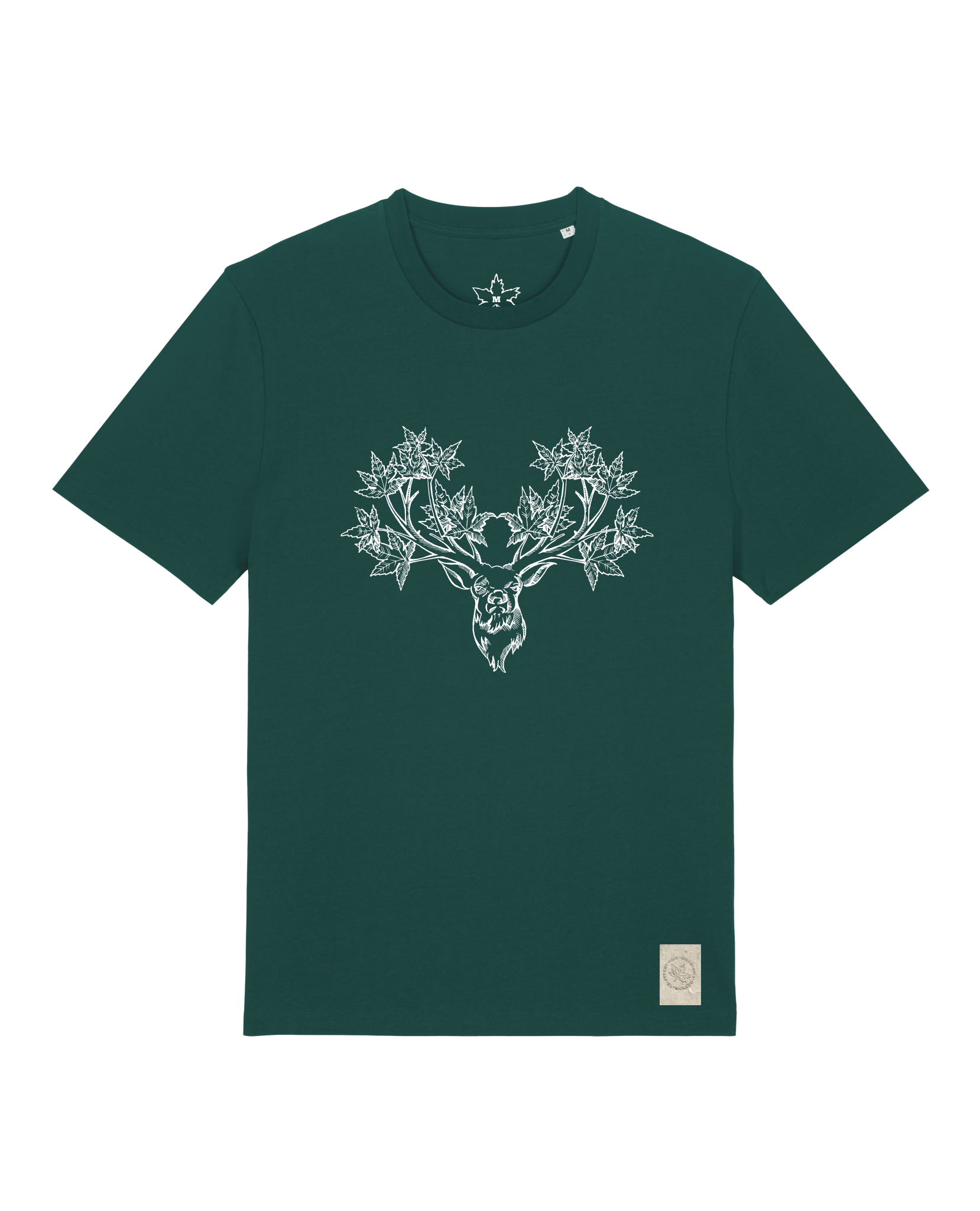 bio-unisex-medium fit-tshirt-king of wood-sttu169-spirulina-front