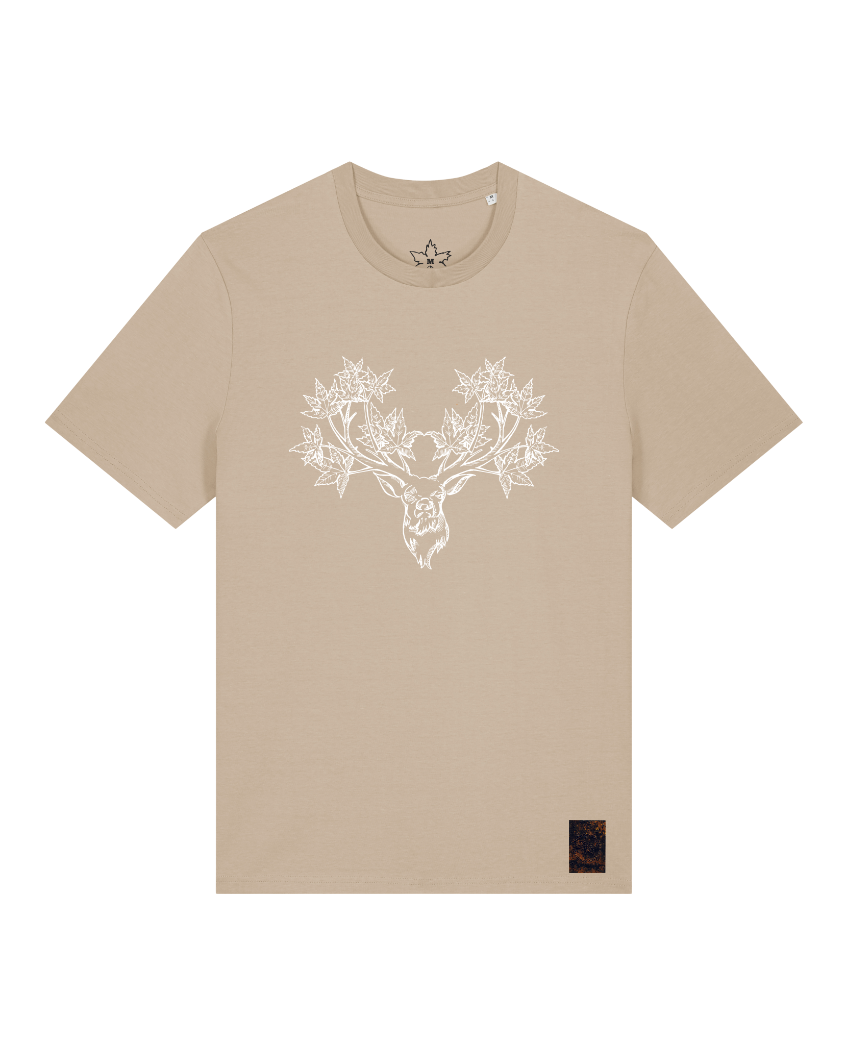 bio-unisex-medium fit-tshirt-king of wood-sttu169-treibsand-front