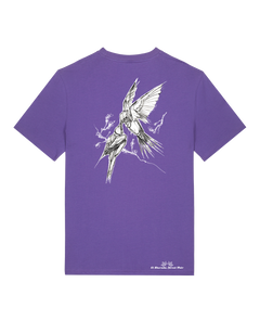 bio-unisex-medium fit-tshirt-kolibri (backprint)-sttu169-blaukraut-front