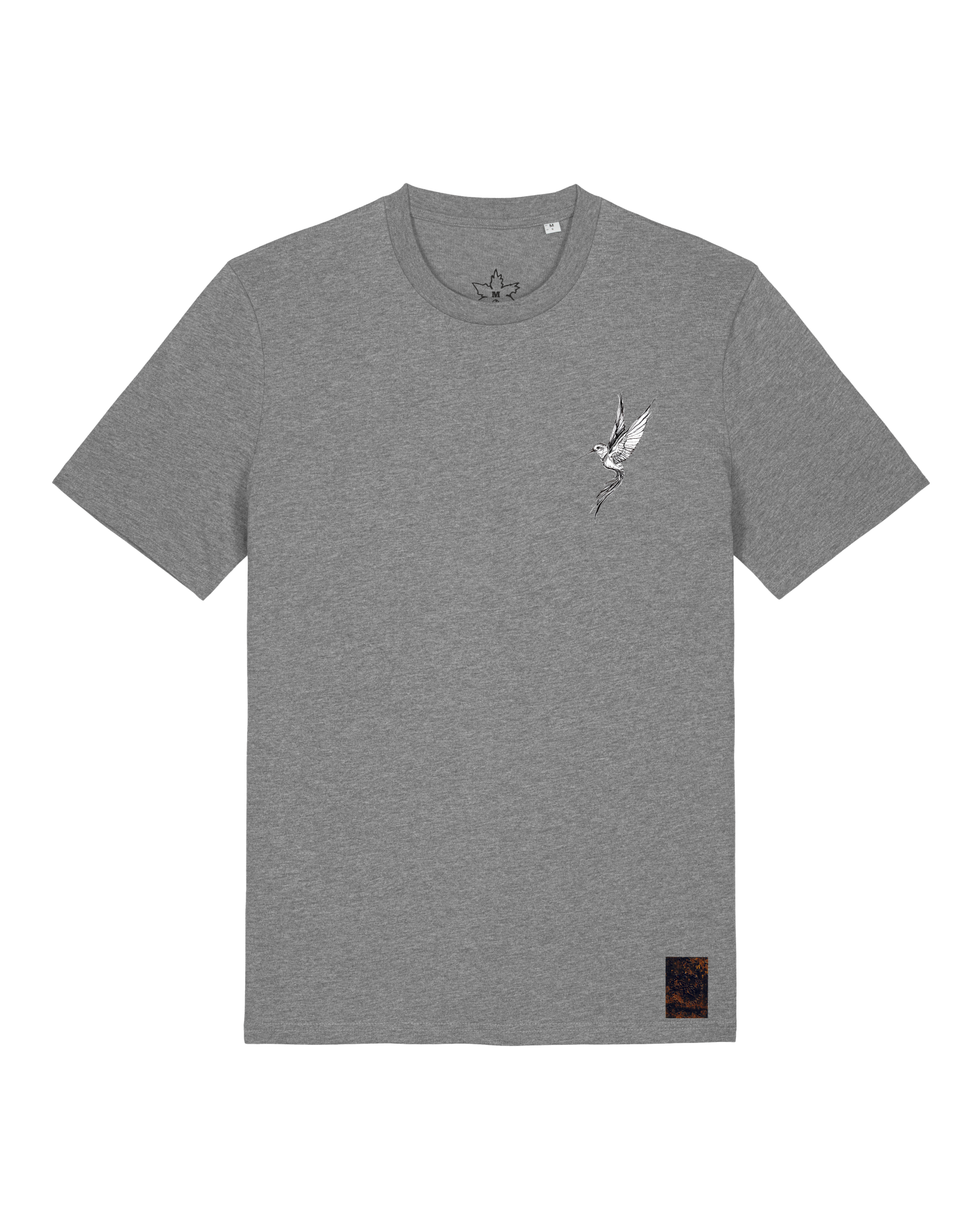 bio-unisex-medium fit-tshirt-kolibri (backprint)-sttu169-opossum-front