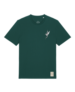 bio-unisex-medium fit-tshirt-kolibri (backprint)-sttu169-spirulina-front