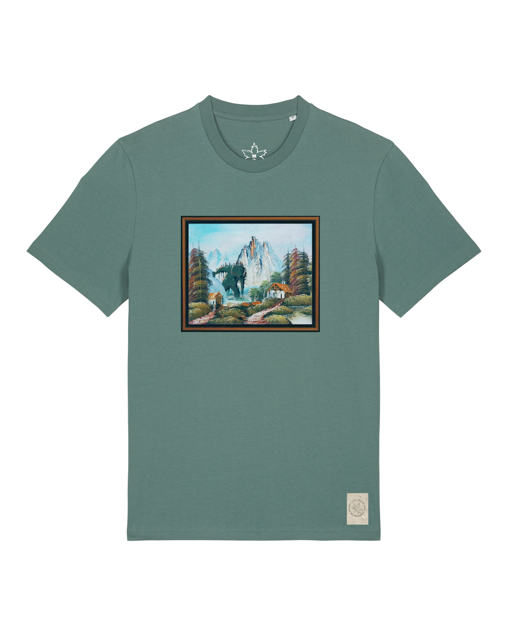 bio-unisex-medium fit-tshirt-krakonoš in holidays-sttu169-blautanne-front