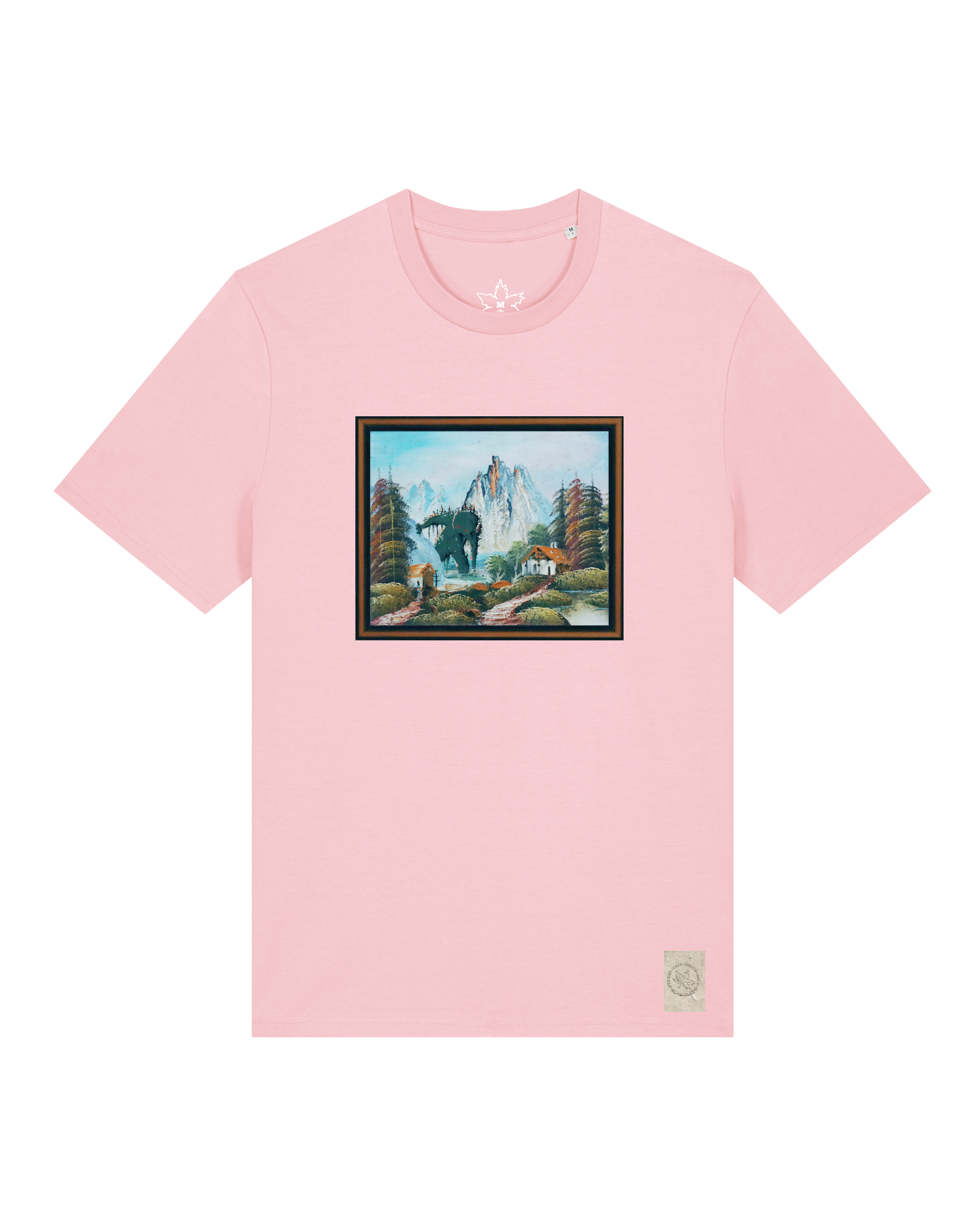 bio-unisex-medium fit-tshirt-krakonoš in holidays-sttu169-flamingo-front