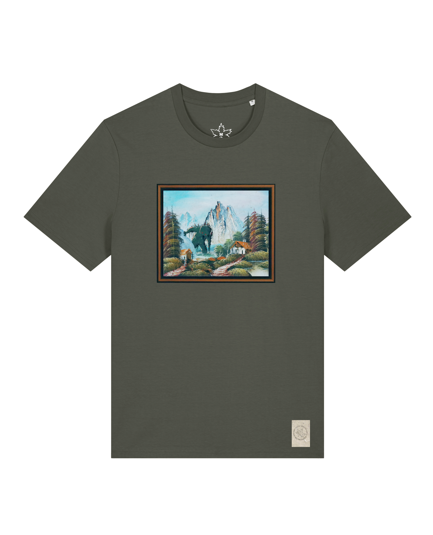 bio-unisex-medium fit-tshirt-krakonoš in holidays-sttu169-grunkohl-front