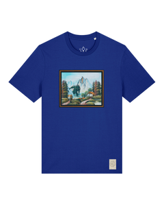 bio-unisex-medium fit-tshirt-krakonoš in holidays-sttu169-kornblume-front