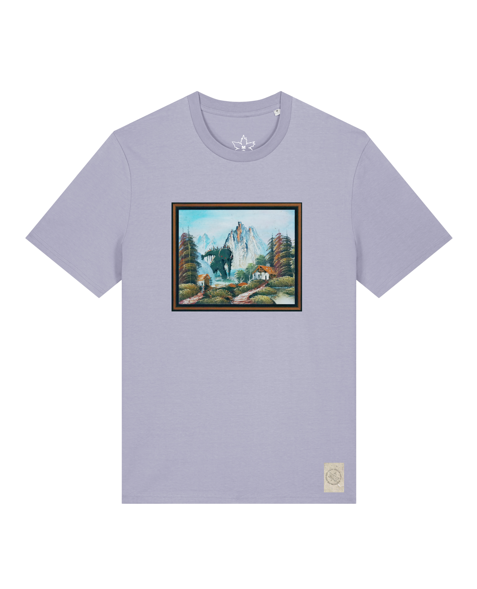 bio-unisex-medium fit-tshirt-krakonoš in holidays-sttu169-lavender-front