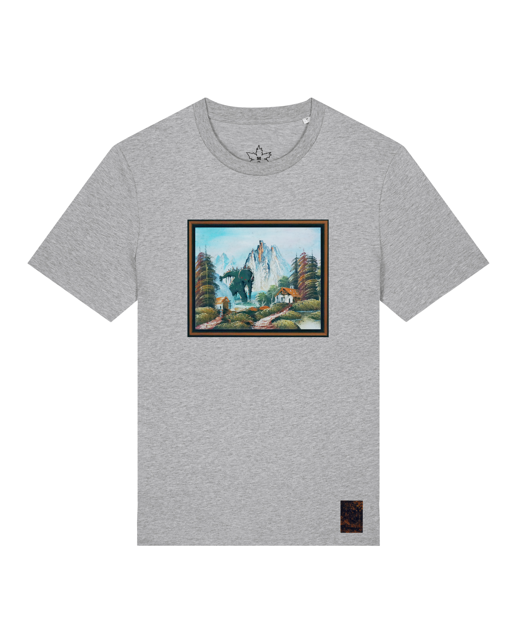 bio-unisex-medium fit-tshirt-krakonoš in holidays-sttu169-mausgrau-front
