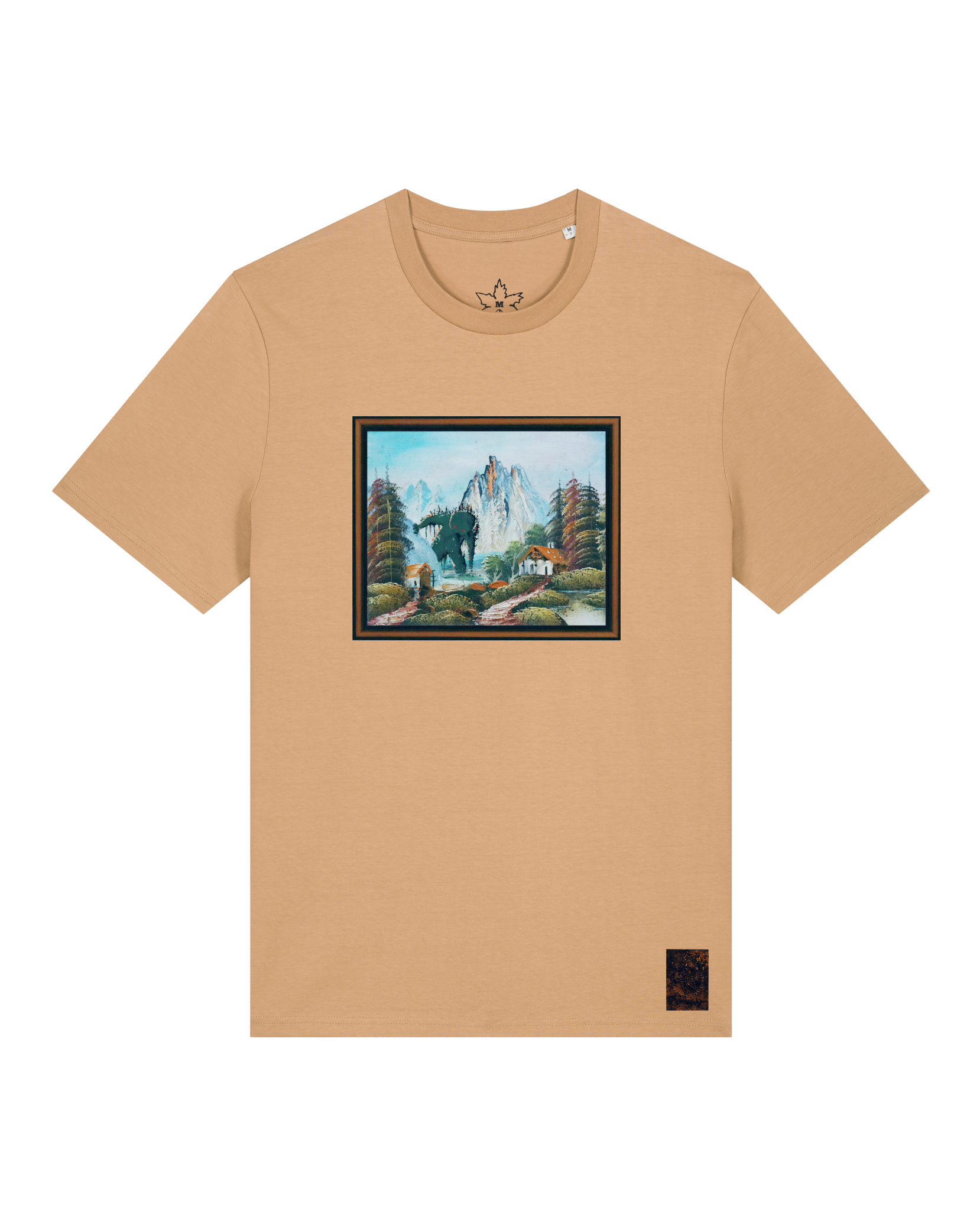 bio-unisex-medium fit-tshirt-krakonoš in holidays-sttu169-meersand-front