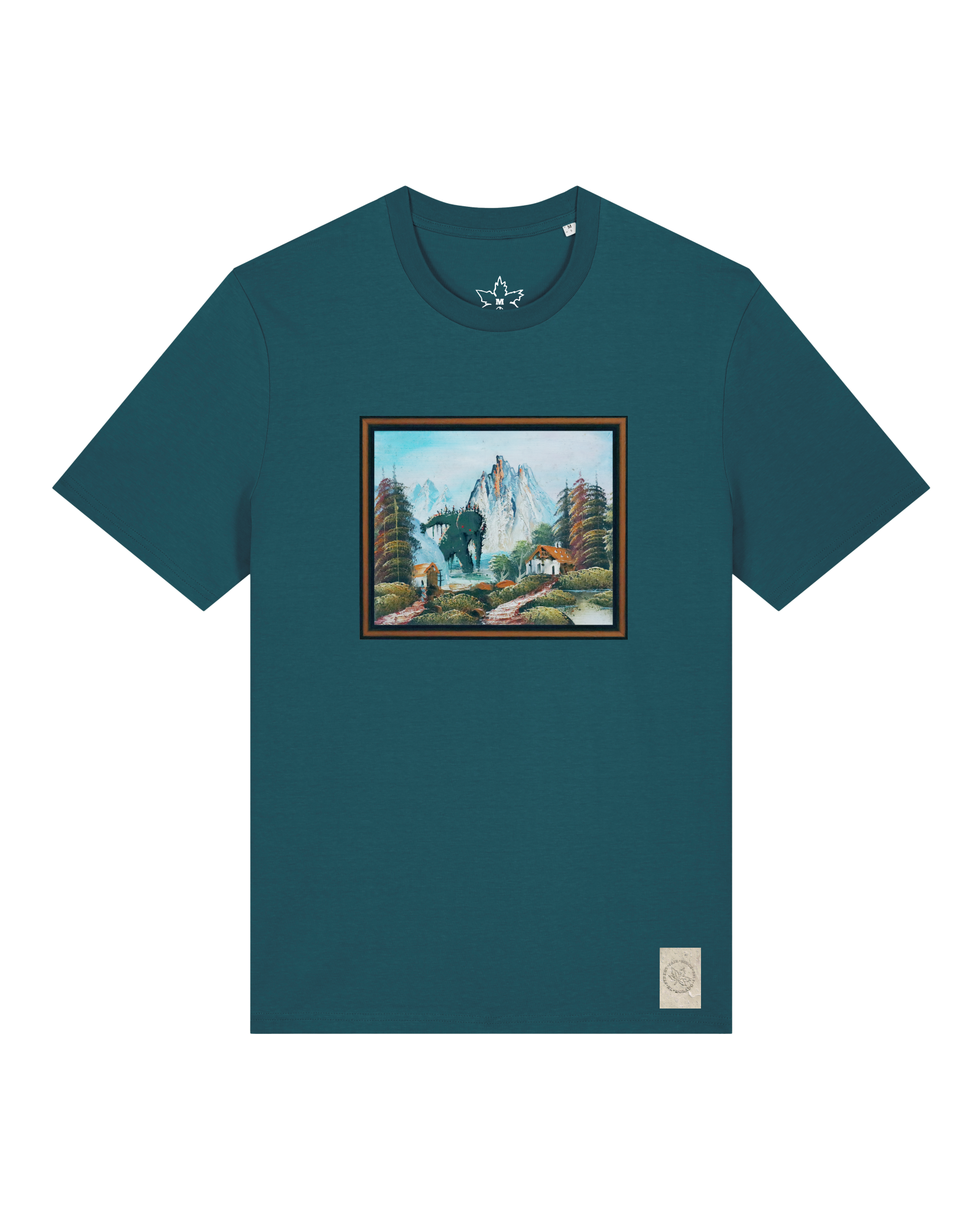 bio-unisex-medium fit-tshirt-krakonoš in holidays-sttu169-nordmanntanne-front