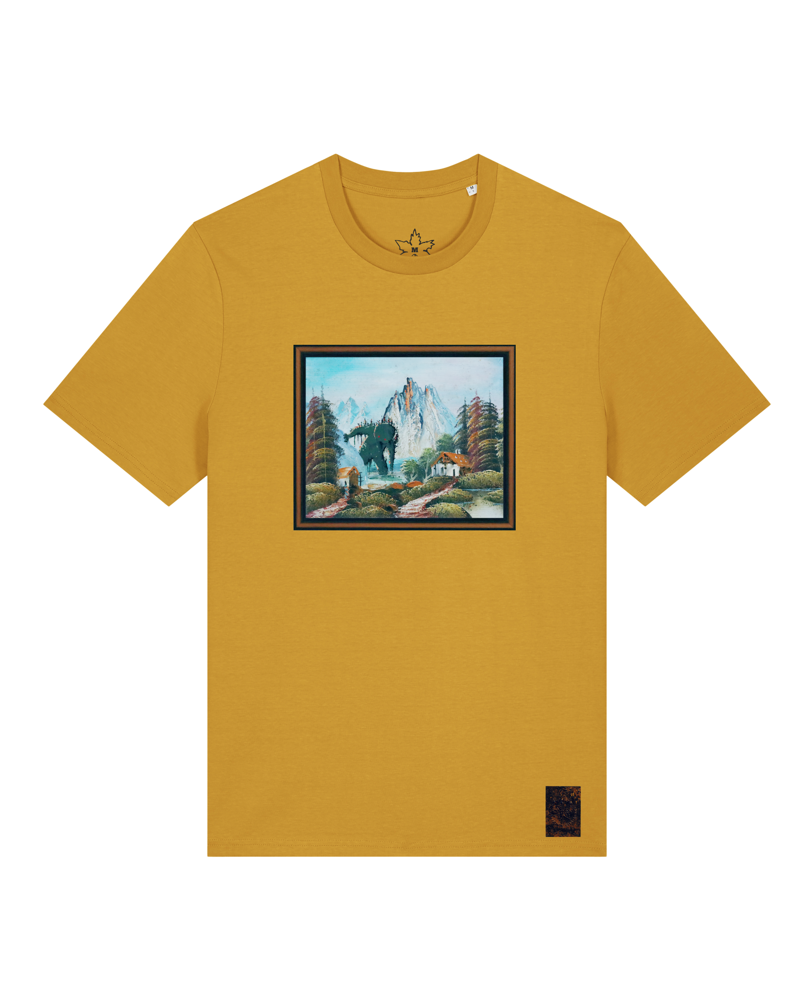 bio-unisex-medium fit-tshirt-krakonoš in holidays-sttu169-senf-front