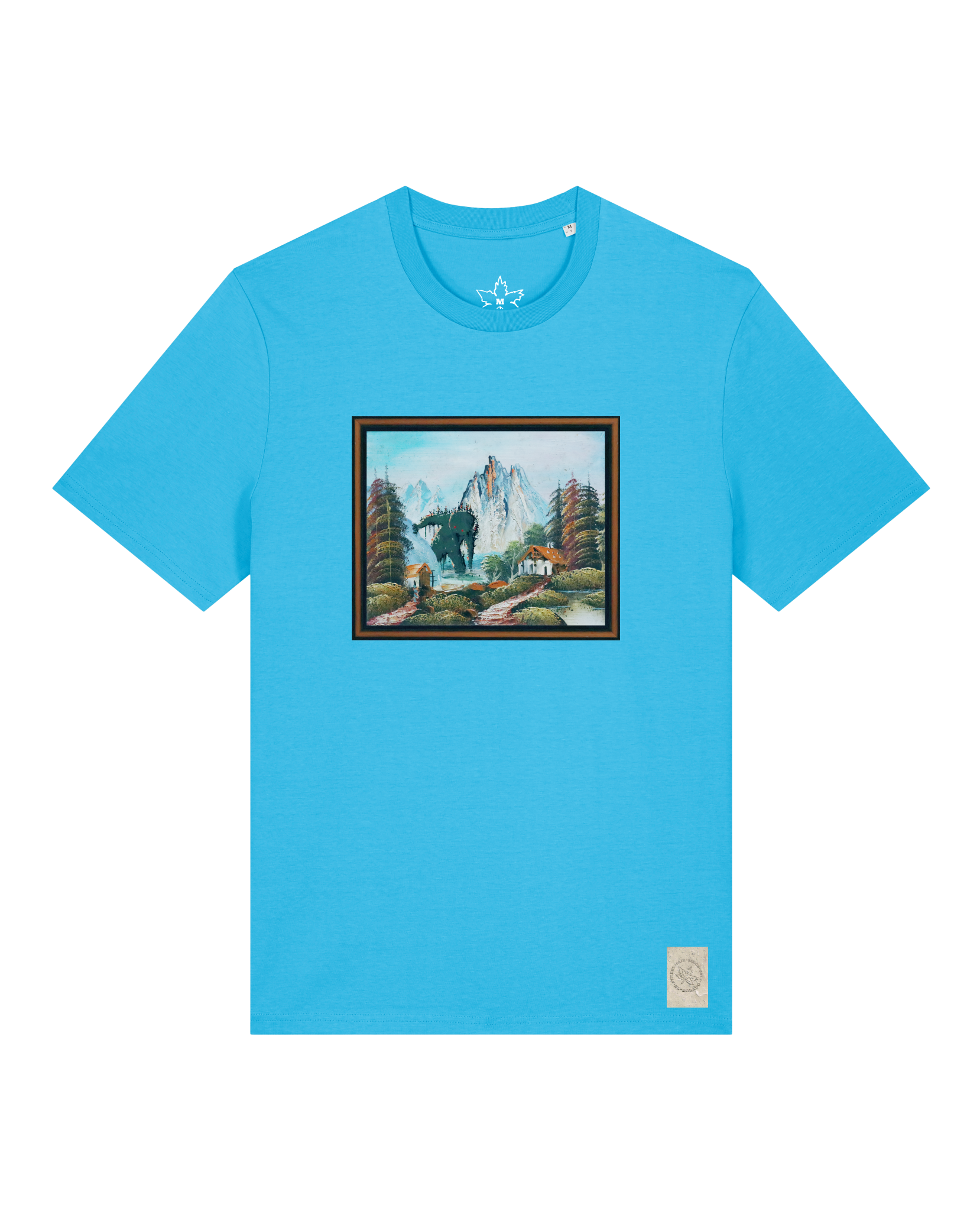 bio-unisex-medium fit-tshirt-krakonoš in holidays-sttu169-wasserblau-front