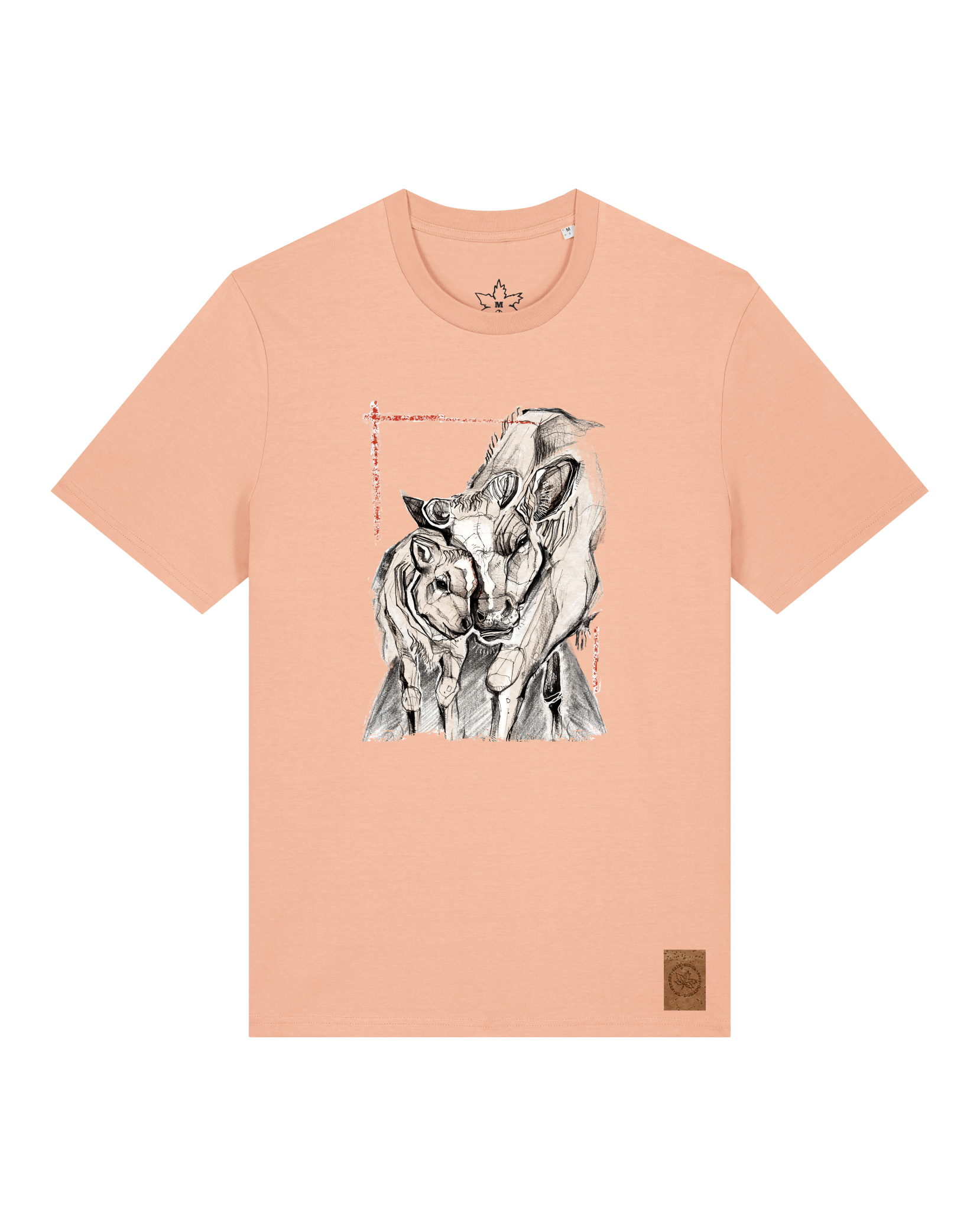 bio-unisex-medium fit-tshirt-kühe-sttu169-agyptische keramik-front