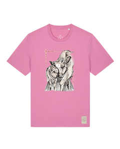 bio-unisex-medium fit-tshirt-kühe-sttu169-kaugummi-front