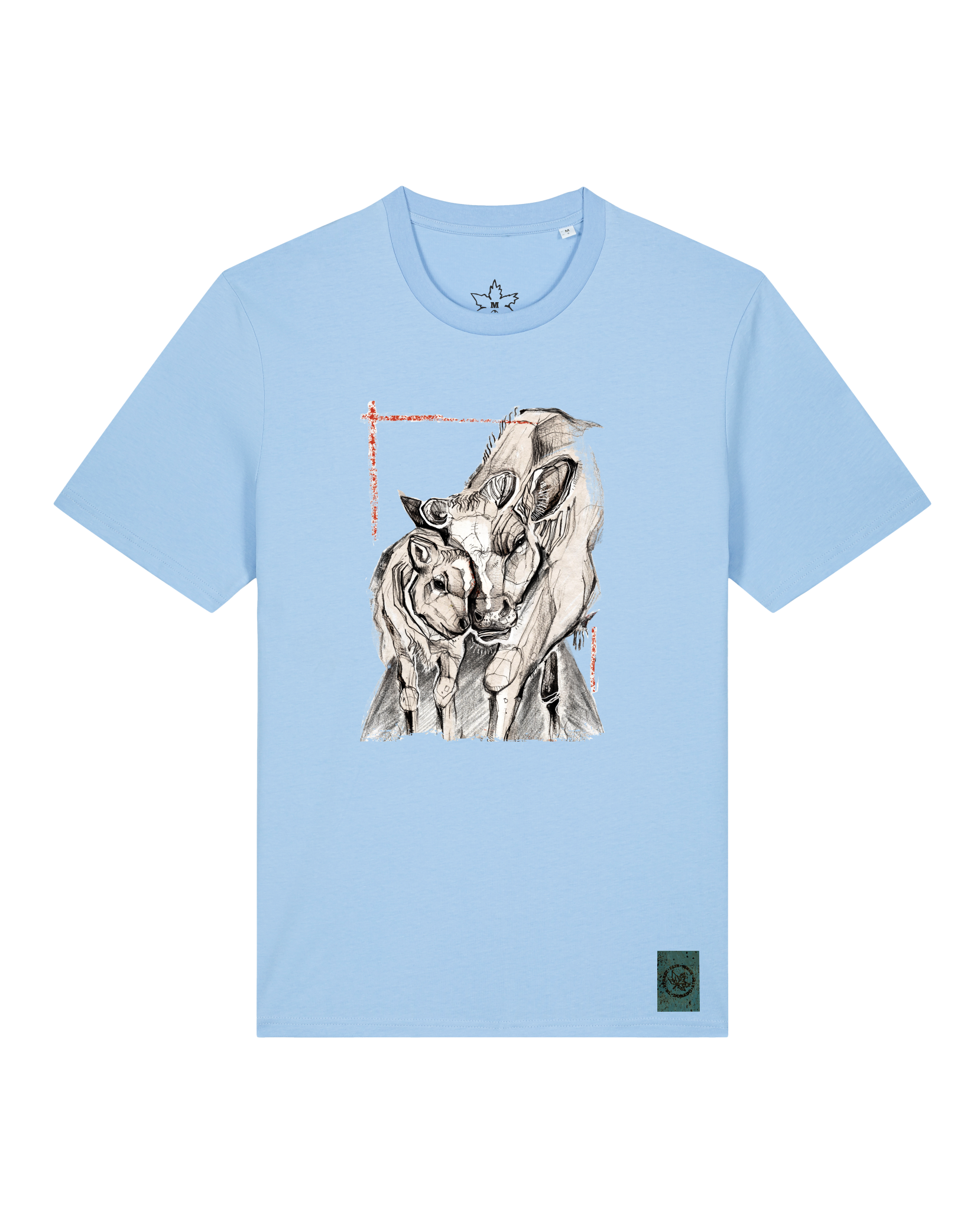 bio-unisex-medium fit-tshirt-kühe-sttu169-lagune-front