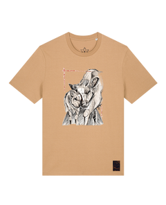 bio-unisex-medium fit-tshirt-kühe-sttu169-meersand-front