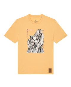 bio-unisex-medium fit-tshirt-kühe-sttu169-senfkorn-front