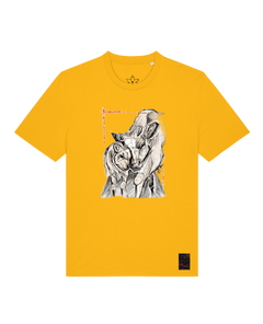 bio-unisex-medium fit-tshirt-kühe-sttu169-sonnenblume-front