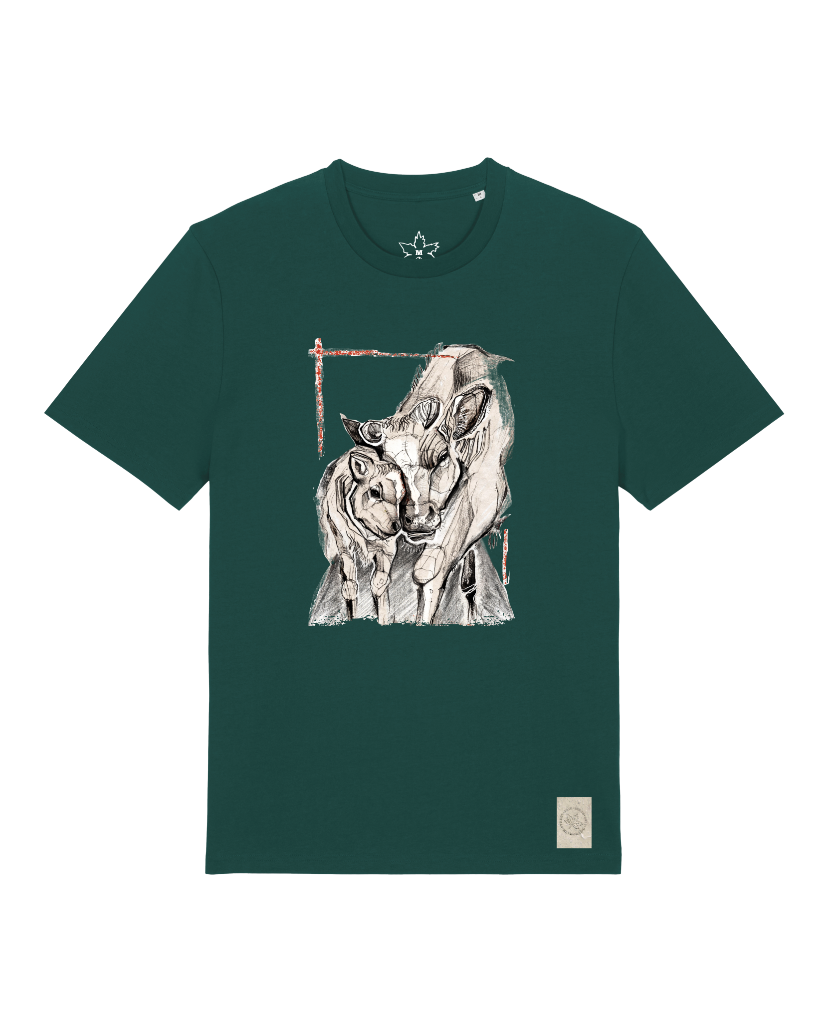 bio-unisex-medium fit-tshirt-kühe-sttu169-spirulina-front