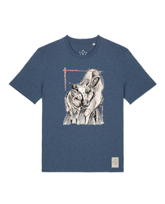 bio-unisex-medium fit-tshirt-kühe-sttu169-walblau-front