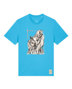 bio-unisex-medium fit-tshirt-kühe-sttu169-wasserblau-front