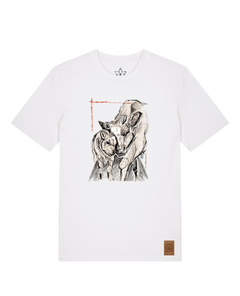 bio-unisex-medium fit-tshirt-kühe-sttu169-weiß-front